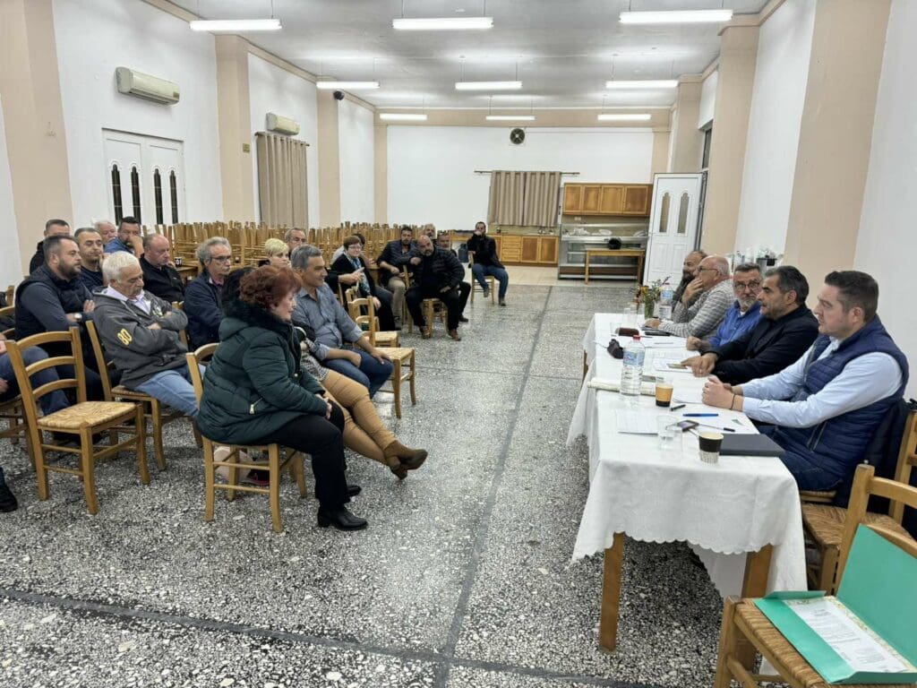 Συζήτηση τοπικών αναπτυξιακών ζητημάτων στη συνάντηση για την ισόρροπη ανάπτυξη της Υπαίθρου Ηρακλείου