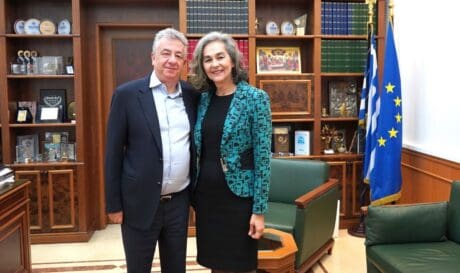 Συνάντηση Προέδρου ΣΕΓΑΣ με τον Σταύρο Αρναουτάκη 