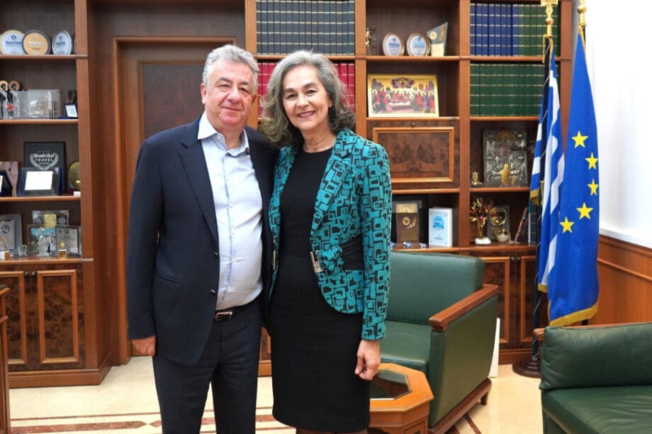 Συνάντηση Προέδρου ΣΕΓΑΣ με τον Σταύρο Αρναουτάκη 