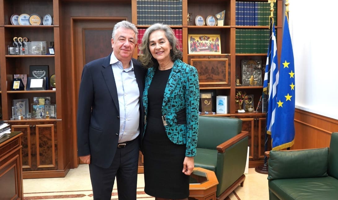 Συνάντηση Προέδρου ΣΕΓΑΣ με τον Σταύρο Αρναουτάκη 