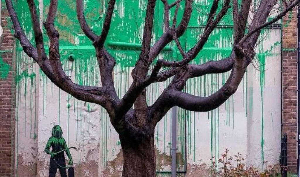 Λονδίνο: Το νέο έργο του Banksy για το περιβάλλον