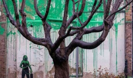 Λονδίνο: Το νέο έργο του Banksy για το περιβάλλον