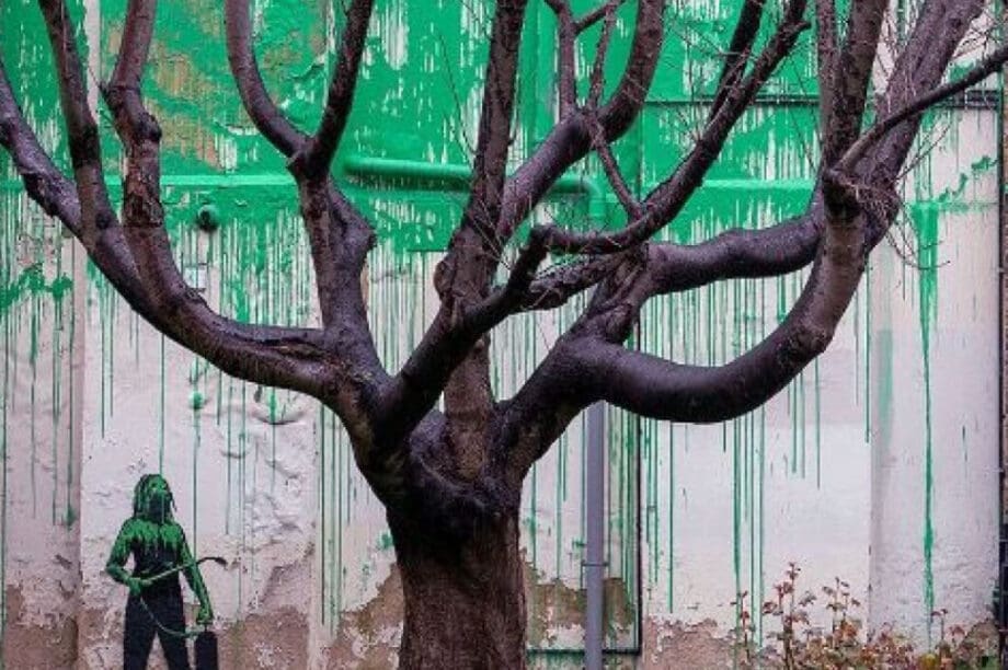 Λονδίνο: Το νέο έργο του Banksy για το περιβάλλον