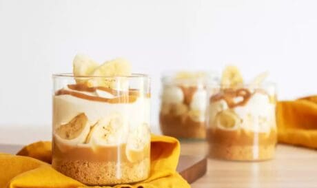 Banoffee στο ποτήρι