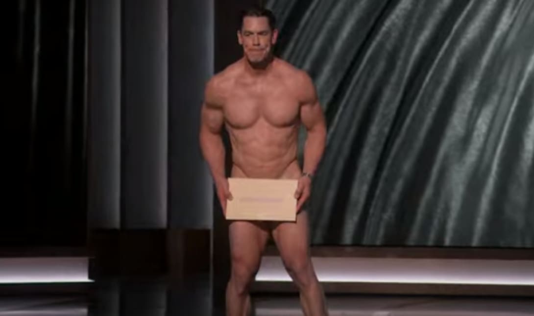 John Cena: Παρέλαβε γυμνός το βραβείο των Όσκαρ και έγινε Viral