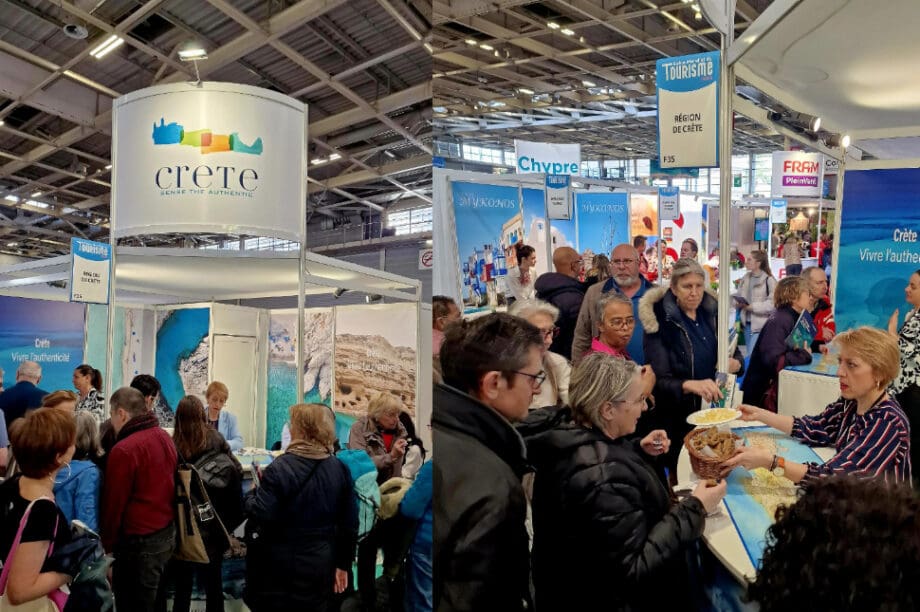 Πόλος έλξης η Κρήτη στην έκθεση τουρισμού SALON MONDIAL στο Παρίσι
