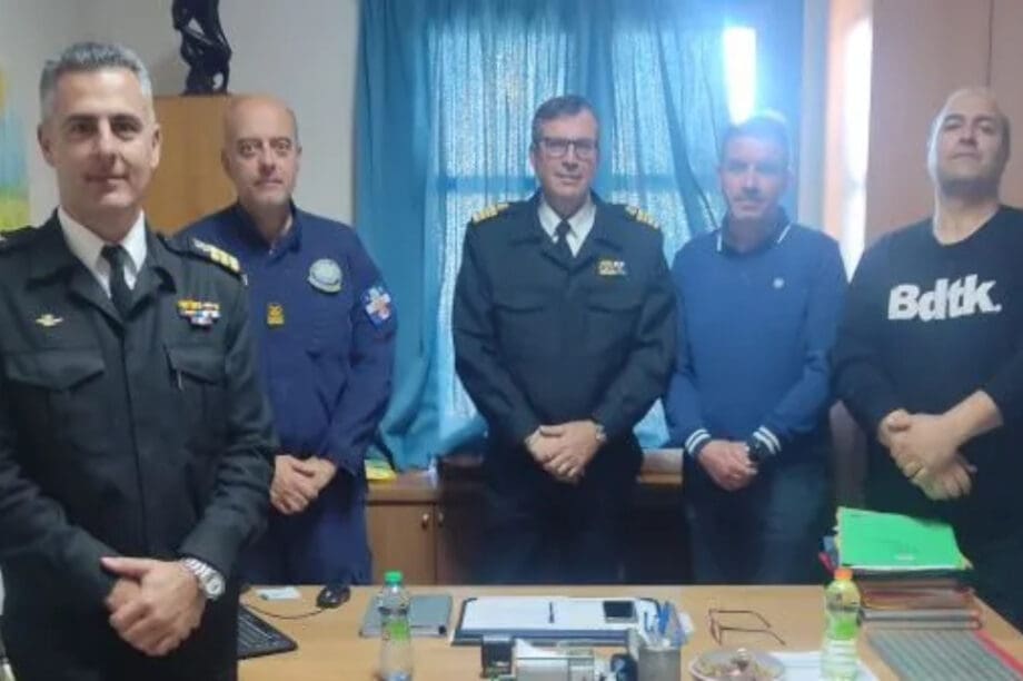 Συνάντηση Ε.Π.Λ.Σ. Δυτικής Κρήτης με την νέα Διοίκηση του Κεντρικού Λιμεναρχείου Χανίων