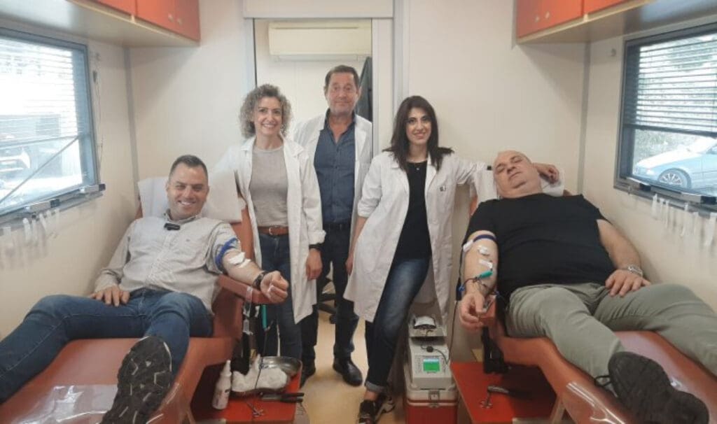 Με επιτυχία η εθελοντική αιμοδοσία από την Ένωση Αστυνομικών Υπαλλήλων Λασιθίου