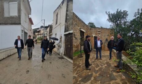 Επιθεώρηση έργων σε Φόδελε και Ροδιά από τον Δήμαρχο Μαλεβιζίου