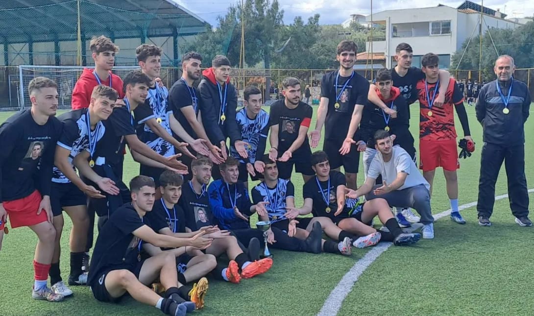 Το ΓΕΛ Γαζίου κατέκτησε το σχολικό πρωτάθλημα Ηρακλείου