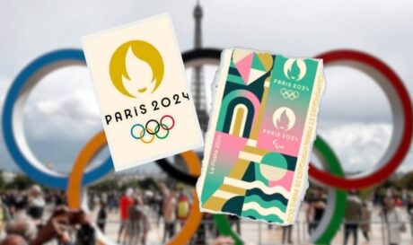Ολυμπιακοί Αγώνες 2024 γραμματόσημο
