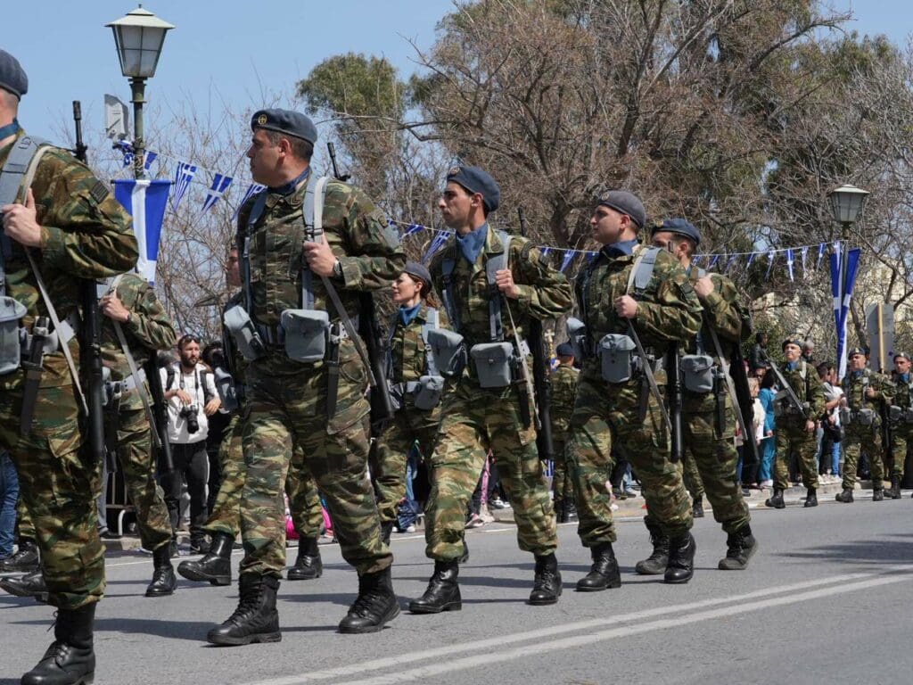 Ηράκλειο παρέλαση 25η Μαρτίου