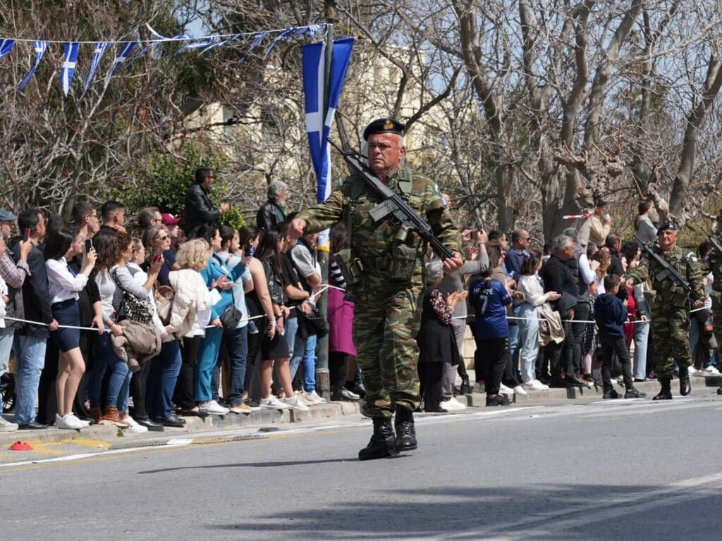 Ηράκλειο παρέλαση 25η Μαρτίου