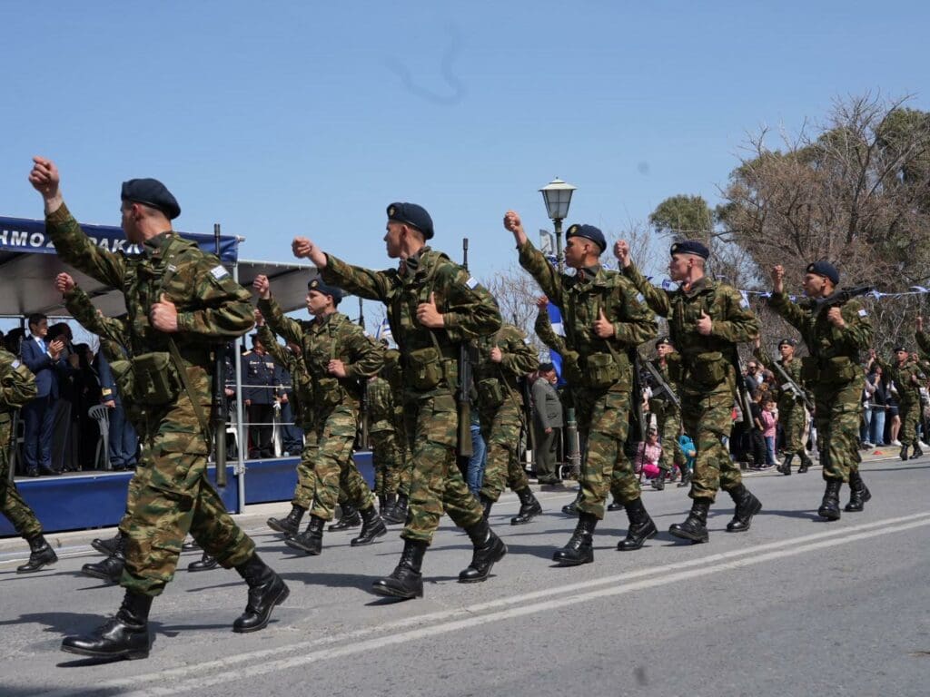 Ηράκλειο παρέλαση 25η Μαρτίου