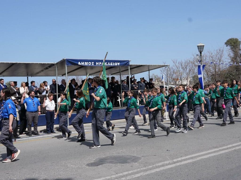 Ηράκλειο παρέλαση 25η Μαρτίου