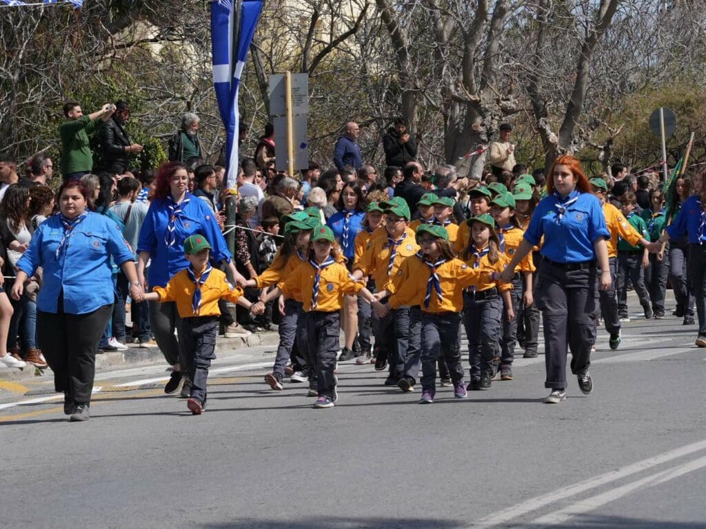 Ηράκλειο παρέλαση 25η Μαρτίου