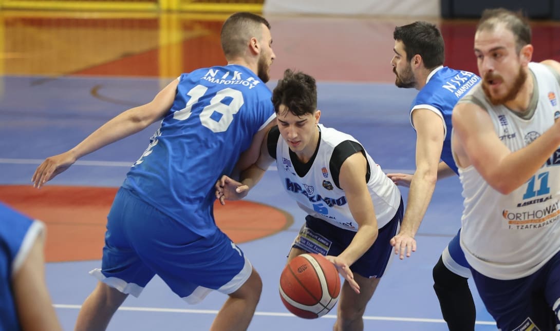 Ηράκλειο κόντρα στη Νίκη Αμαρουσίου