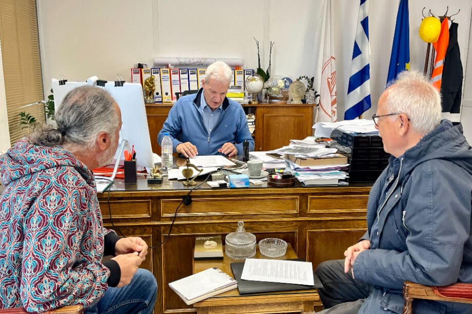 Συνάντηση του Δημάρχου Ηρακλείου με εκπροσώπους της ομάδας «Πολιτών για ένα Καθαρό και Όμορφο Ηράκλειο»