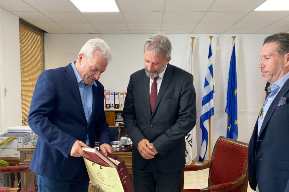 Ο Αλέξης Καλοκαιρινός συναντήθηκε με τον Ούγγρο Πρέσβη της Ελλάδας - Τι συζητήθηκε