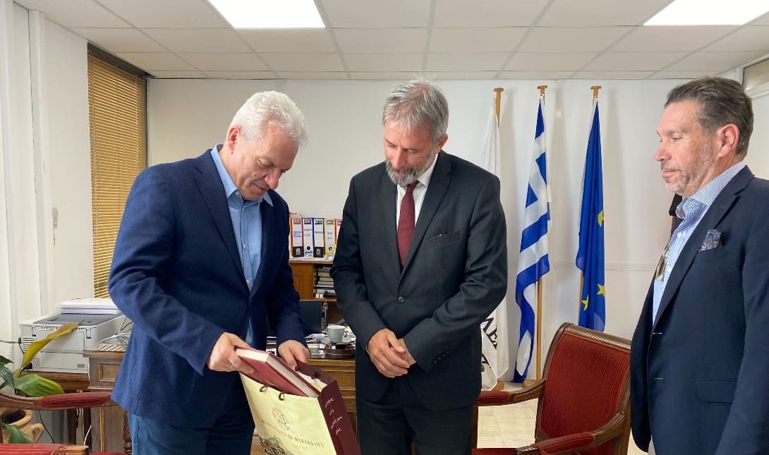 Ο Αλέξης Καλοκαιρινός συναντήθηκε με τον Ούγγρο Πρέσβη της Ελλάδας - Τι συζητήθηκε