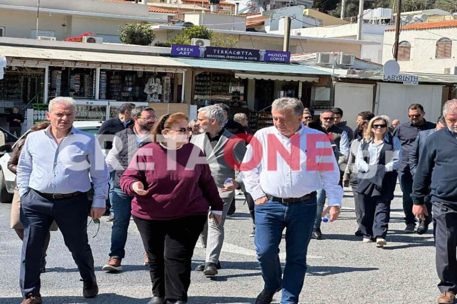 Λίνα Μενδώνη Κνωσσός αυτοψία Αρναουτάκης Καλοκαιρινός