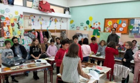 Λαογραφική έκθεση από τους μαθητές του 17ου δημοτικού Ηρακλείου