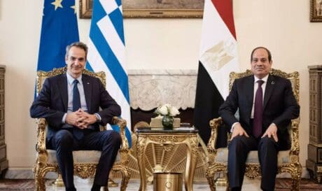 Κυριάκος Μητσοτάκης Αλ Σίσι