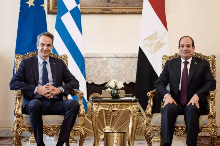 Κυριάκος Μητσοτάκης Αλ Σίσι