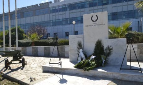 μνημείο των πεσόντων αστυνομικών του Νομού Ηρακλείου