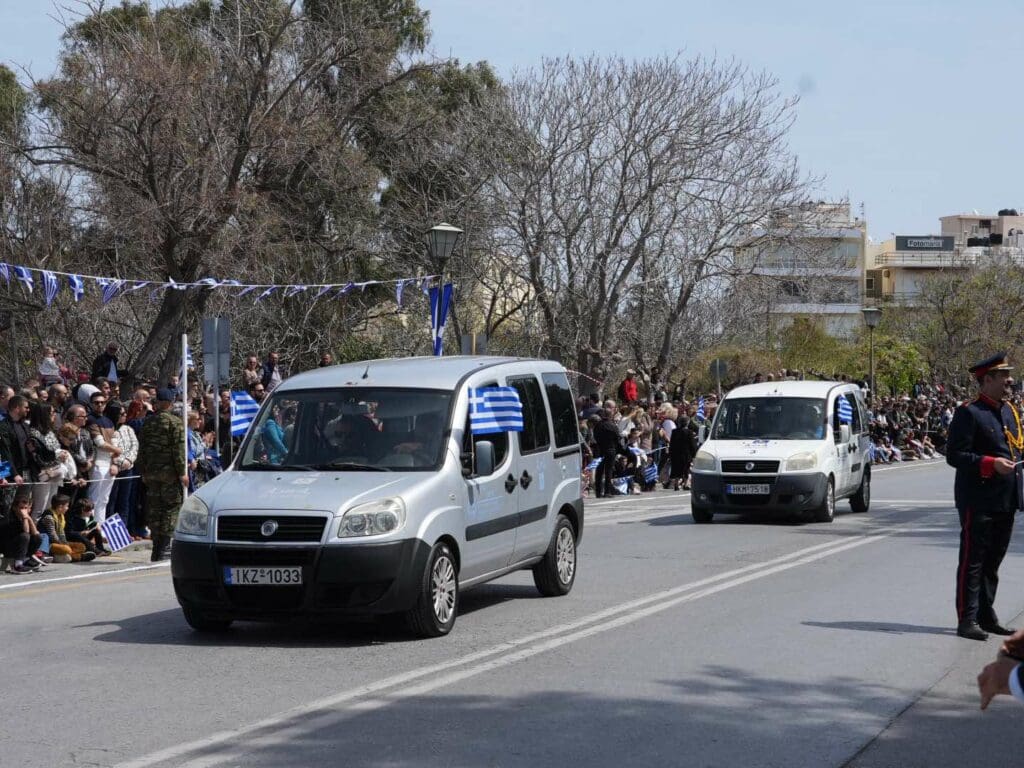 Ηράκλειο παρέλαση 25η Μαρτίου