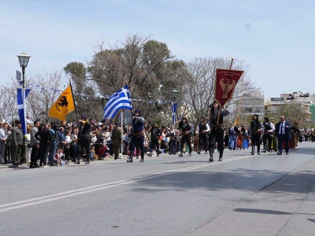 Ηράκλειο παρέλαση 25η Μαρτίου