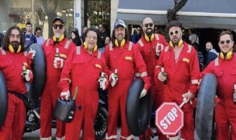 Αίγιο: Έκαναν Formuliστικο Pit Stop με μπύρες στο χέρι! (βίντεο)