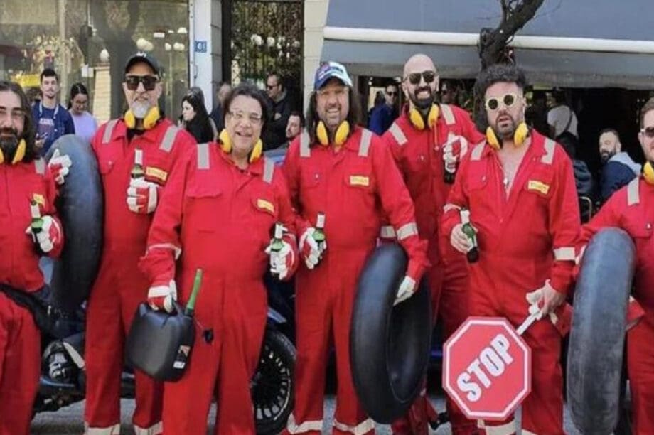 Αίγιο: Έκαναν Formuliστικο Pit Stop με μπύρες στο χέρι! (βίντεο)