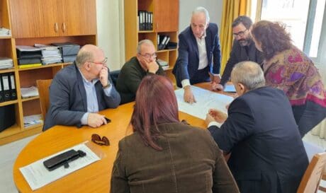 προσωρινή στέγαση του Ευρωπαϊκού Νηπιαγωγείου Ηρακλείου