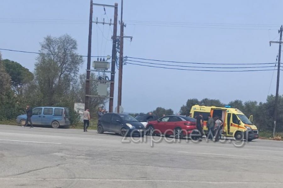Τροχαίο στην εθνική οδό Χανίων - Ρεθύμνου - Στο νοσοκομείο δύο παιδιά