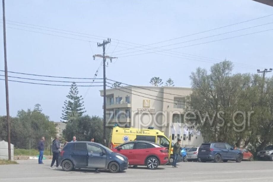 Τροχαίο στην εθνική οδό Χανίων - Ρεθύμνου - Στο νοσοκομείο δύο παιδιά