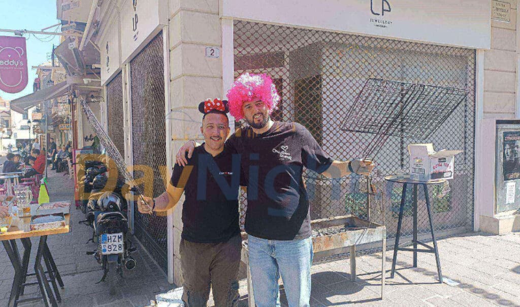 Τσικνίσανε και στην πόλη του Ρεθύμνου (φωτογραφίες)