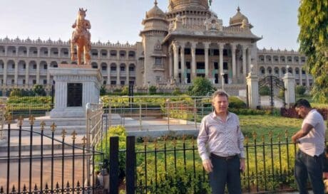 Αριστίδης Τσατσάκης Bangalore Ινδία