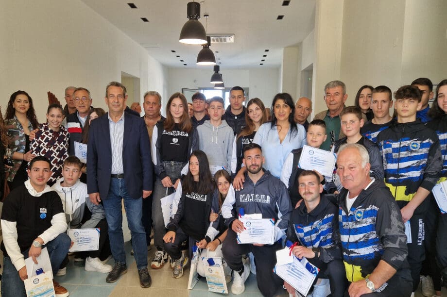 Ο Δήμος Χερσονήσου τίμησε τους αθλητές που διακρίθηκαν στο Πανελλήνιο Πρωτάθλημα Kickboxing και Taekwondo