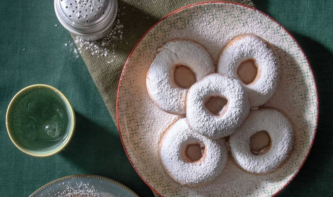 Σπιτικά donuts στη φριτέζα αέρος