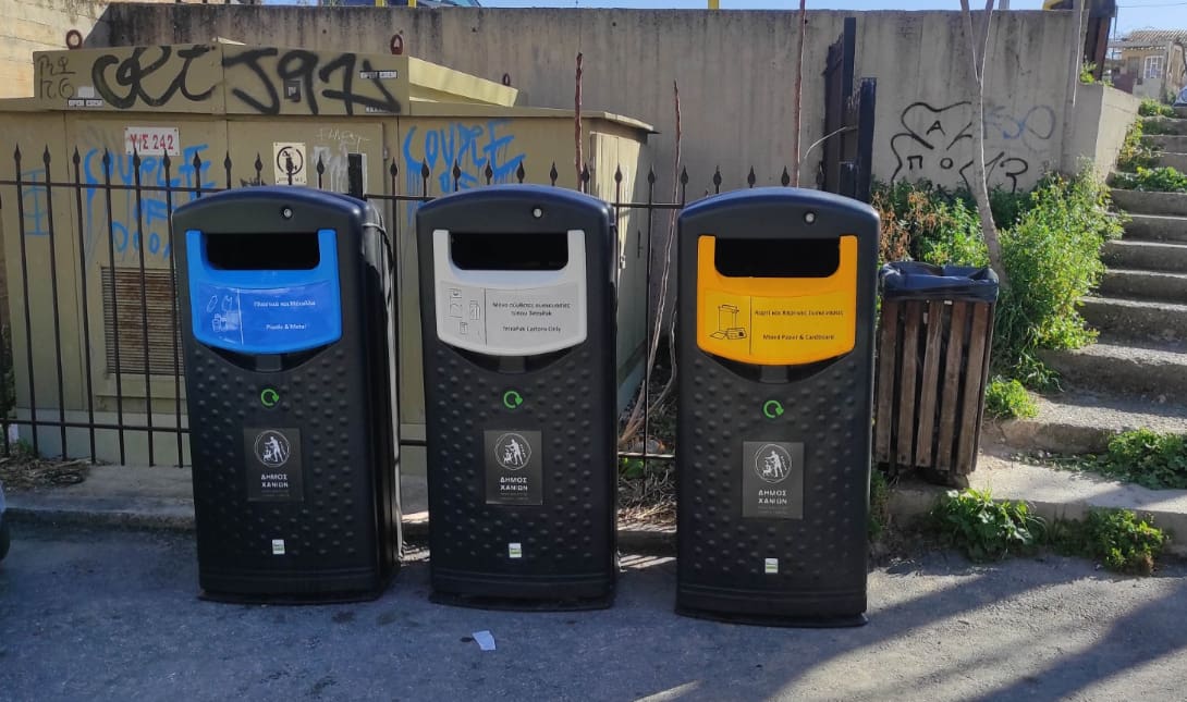 Διευρύνεται το δίκτυο ανακύκλωσης στον Δήμο Χανίων