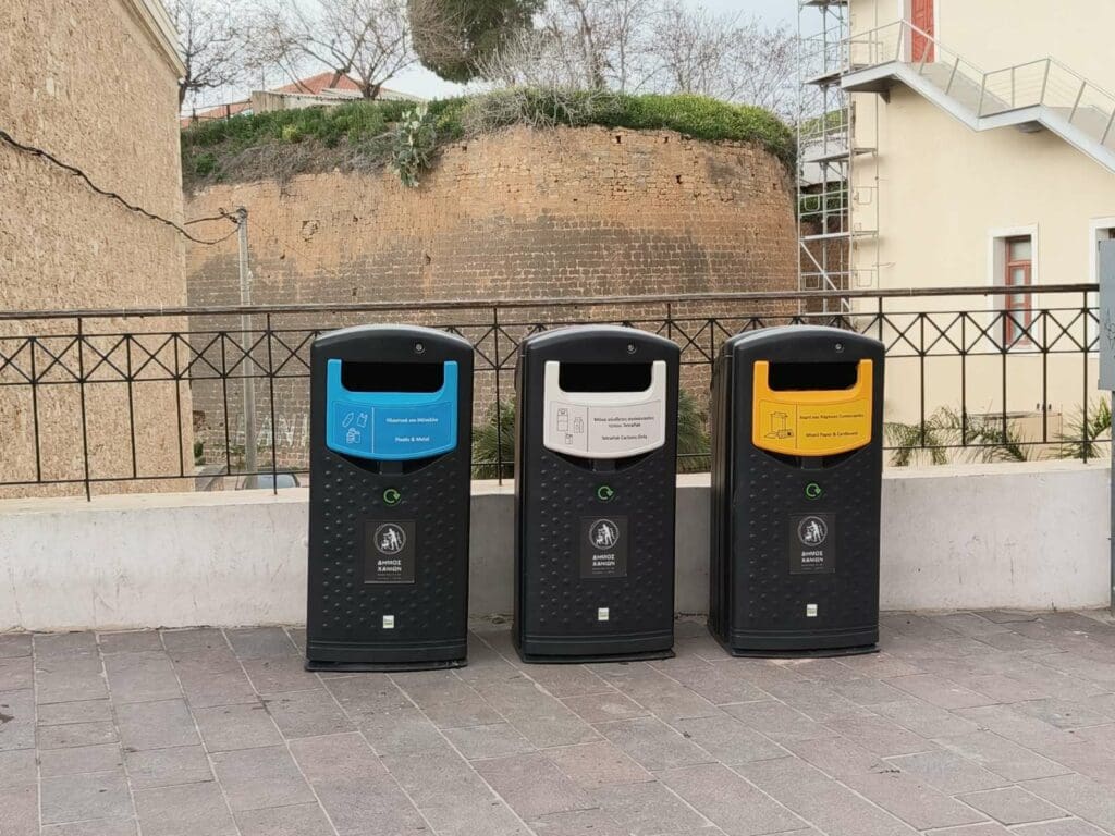 Διευρύνεται το δίκτυο ανακύκλωσης στον Δήμο Χανίων 