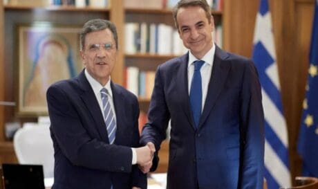 Γιώργος Αυτιάς - Κυριάκος Μητσοτάκης