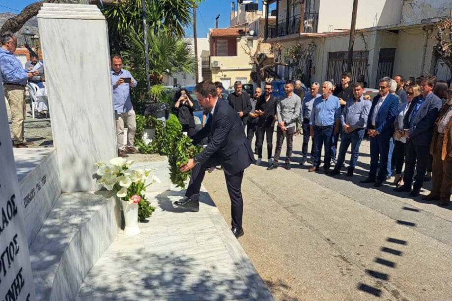 Δήμος Μαλεβιζίου: Τίμησαν την μνήμη του οπλαρχηγού Ηρακλή Κοκκινίδη