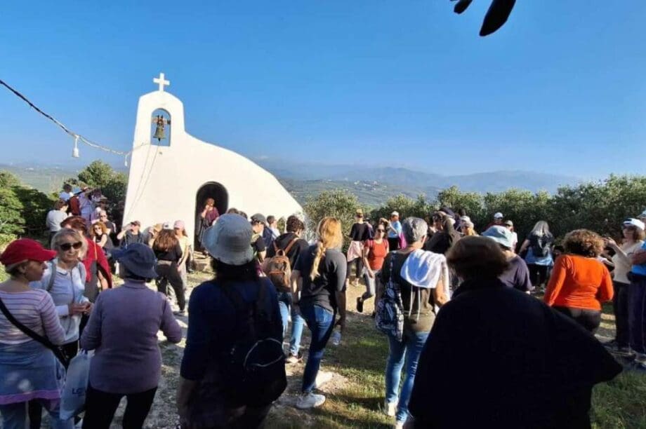πεζοπορική διαδρομή δήμου πλατανιά