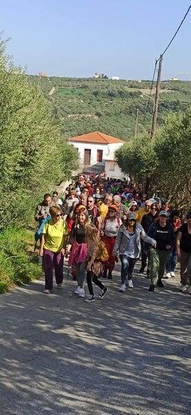 πεζοπορική διαδρομή δήμου πλατανιά