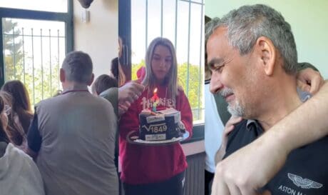 Μαθητές συγκίνησαν τον καθηγητή τους με την έκπληξη γενεθλίων