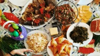 πασχαλινό τραπέζι