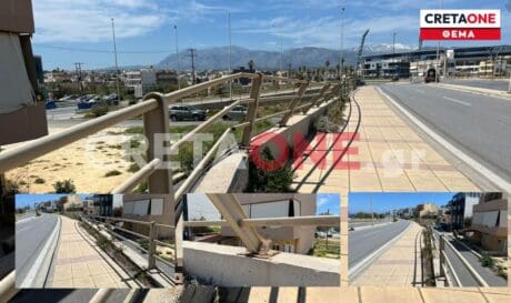 Παραλιακή Ηρακλείου κάγκελα