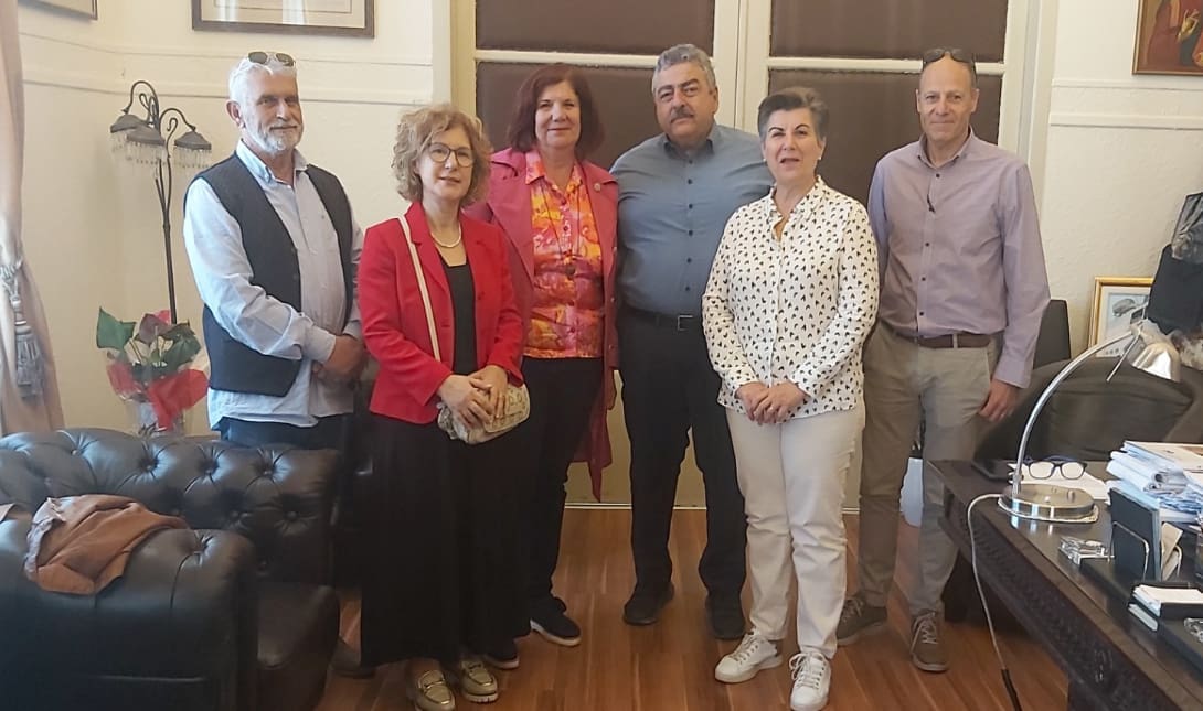 Τον Αντιπεριφερειάρχη Χανίων επισκέφθηκαν τα μέλη του Δ.Σ του Κυττάρου Χαλέπας